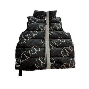 Nununu Bubbly Down Vest in Black
